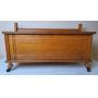 Child's Oak Hope Chest Or Toy Chest, Antique
