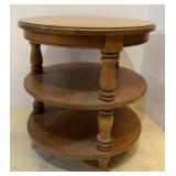 Tell City 3-Tier Round Table