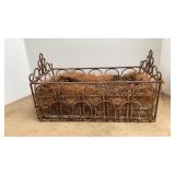 Antique Wire Planter