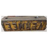 Vermeer Equipment Cast Iron Counter Weight?