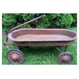 Antique Metal Wagon