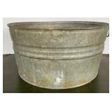 No. 2 Galvanized Tub (22in dia)