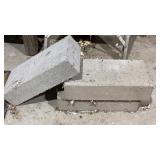 (3) Concrete Blocks