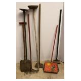 Antique Metal Susy Goose Kids Childrenï¿½s Sweeper