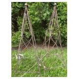 Wire Pyramid Trellis