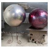 Landscape Glass Gazing Balls