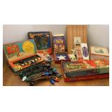 Vtg Christmas Decor In Original Boxes