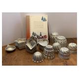 Vtg Aluminum Molds & Cookie Cutters