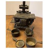 Queen Cast Iron Toy Cookstove