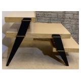 Mid Century Modern 3-Tier End Table