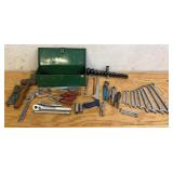 Metal Toolbox Of Craftsman Tools