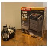 Patton Power Utility Heater & GE Cordless Phone