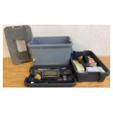 Plastic Tote Of Tools