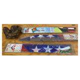 Vtg Baseball Mitt & Kits (in package)