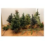 Table Top Christmas Trees 11in to 16in tall
