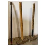 Sledge Hammers & Crow Bar