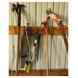 Hand Saws, Gas Shut off Tool, pole Pruners