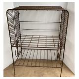 Mid Century Modern Wire Record Stand