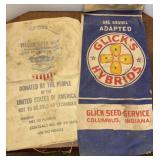 Antique Seed Sack from Columbus IN