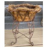 Antique Wire Plant Stand