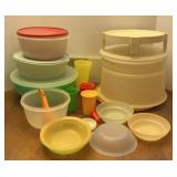 Vtg Tupperware Food Storage Pieces