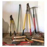 Short Handled gardening & pruning Tools