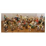 Porcelain & Chalk-ware clowns