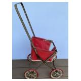 Vtg Folding Baby Doll Stroller