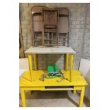 Two Childrenï¿½s Play Tables & Chairs