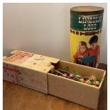 Vtg Tinker Toys & Lincoln Logs