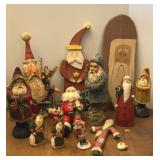 House of Hatton & Other Santa Decor