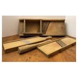 Primitive Cabbage Slicers & Mallet