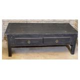 Vtg Oak Coffee Table