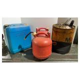 Plastic & Metal Fuel Containers