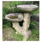 Concrete Bird Bath (3-piece)