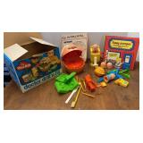 Vtg Play Doh Dr. Drill N Fill & Fuzzy Pumper