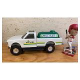 Na-Churs Ertl toy truck & Joey Votto bobble head