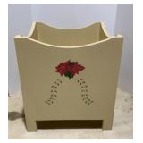 Wooden Christmas Tree Planter Box