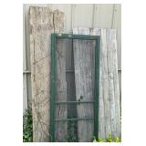 Barn Door, Screen Door & Piece of Barn wood