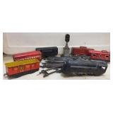 Antique Tin Train Set