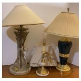 (3) Table Lamps