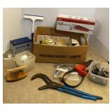 Multi-Tool, Large Pair of Channellocks & Hardware