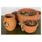 Terracotta Strawberry Pots