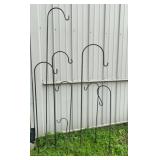 (8) Various Height Shepherds Hooks