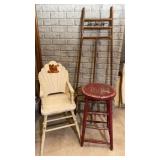 Stool, Easel & High Chair