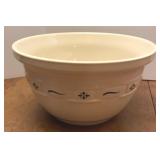 Longaberger Traditional Green 10in Mixing Bowl