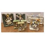 Vtg Victorian & Dutch Wall Pockets