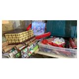 Large Lot of Christmas Wrapping Supplies