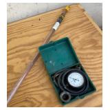 Gas Line Pressure Tester & Brazing Rods