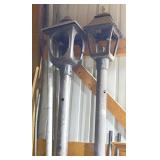 (2) 9ft Street Lamp posts